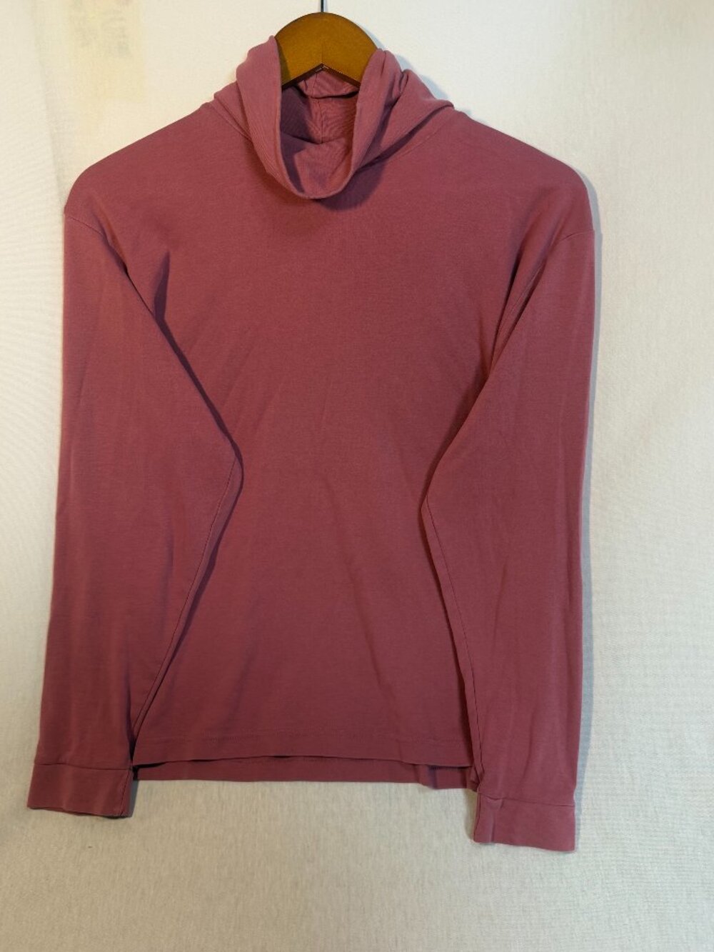 Eddie Bauer Turtleneck Shirt XXL Vintage Pink Cotton base layer